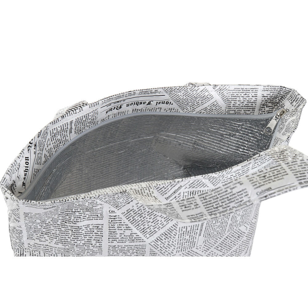 Lounaslaatikko DKD Home Decor Thermal, valkoinen - musta, 23 x 14,5 x 20 cm hinta ja tiedot | Elintarvikkeiden säilytysastiat | hobbyhall.fi