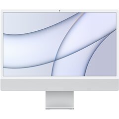 Apple iMac 24” M1 8/512GB Silver SWE MGPD3KS/A hinta ja tiedot | Apple Tietokoneet ja pelaaminen | hobbyhall.fi