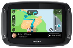 TomTom Rider 500 EU Moottoripyörä Navigaattori. Eurooppa 45kartoilla, Ilmaiset kartapäivitykset - Lifetime Map Upgrade, ei blue hinta ja tiedot | GPS-laitteet | hobbyhall.fi