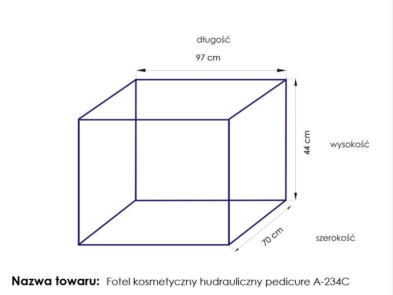 Nojatuoli on piilossa. 234C pedi musta hinta ja tiedot | Kauneushoitolan kalusteet | hobbyhall.fi