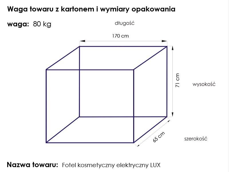 Pedikyyrituoli Lux, valkoinen hinta ja tiedot | Kauneushoitolan kalusteet | hobbyhall.fi