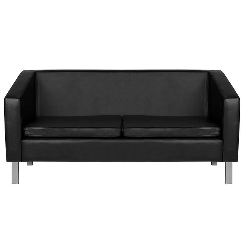 Gabbiano odotushuoneen sohva BM18003 musta hinta ja tiedot | Kauneushoitolan kalusteet | hobbyhall.fi