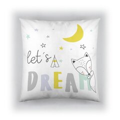 Cool Kids koristeellinen tyynynpäällinen Let's Dream hinta ja tiedot | Koristetyynyt ja tyynynpäälliset | hobbyhall.fi