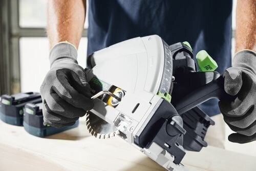 Festool Iegremdējamais ripzāģis ar akumulatoru-577025 hinta ja tiedot | Sahat ja sirkkelit | hobbyhall.fi