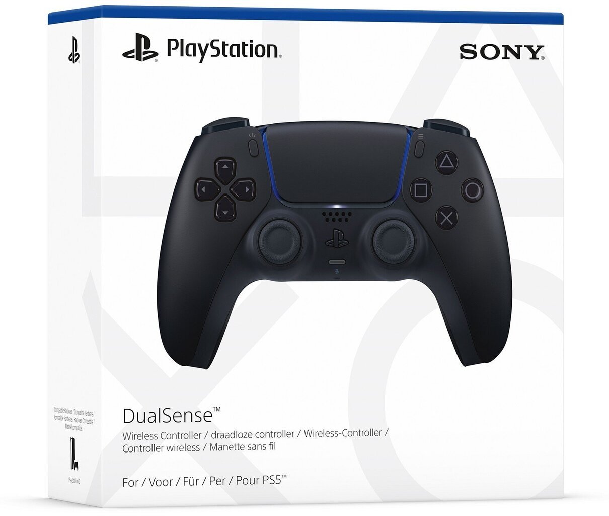 Sony PlayStation DualSense Midnight Black (PS5) hinta ja tiedot | Ohjaimet ja lisätarvikkeet | hobbyhall.fi