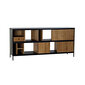 Senkki DKD Home Decor Alvin Pelenai, 160x40x75 cm, ruskea hinta ja tiedot | Vitriinit | hobbyhall.fi