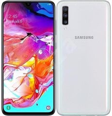 Samsung Galaxy A70 6/128 GB, Dual SIM, White SN-A705FZWUSEB hinta ja tiedot | Matkapuhelimet | hobbyhall.fi