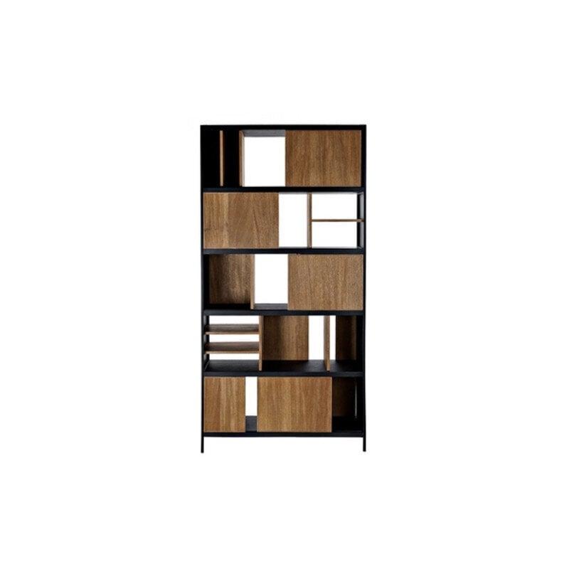 Hylly DKD Home Decor, 98x36x200 cm, ruskea hinta ja tiedot | Hyllyt | hobbyhall.fi