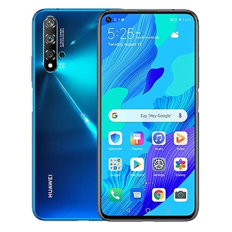 Huawei Nova 5T älypuhelin 6/128GB - 51094RCE hinta ja tiedot | Matkapuhelimet | hobbyhall.fi