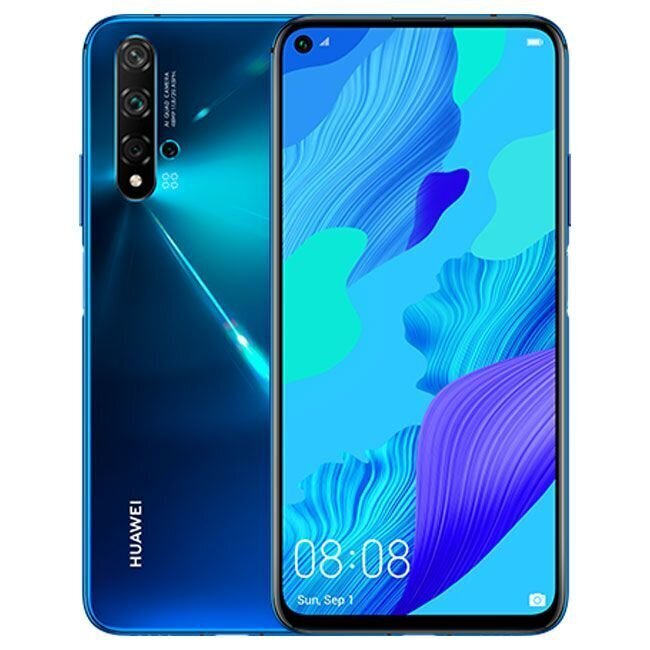 Huawei Nova 5T älypuhelin 6/128GB - 51094RCE hinta ja tiedot | Matkapuhelimet | hobbyhall.fi