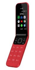 Nokia 2720 Flip, 4 GB, kaksi SIM-korttia, punainen hinta ja tiedot | Matkapuhelimet | hobbyhall.fi