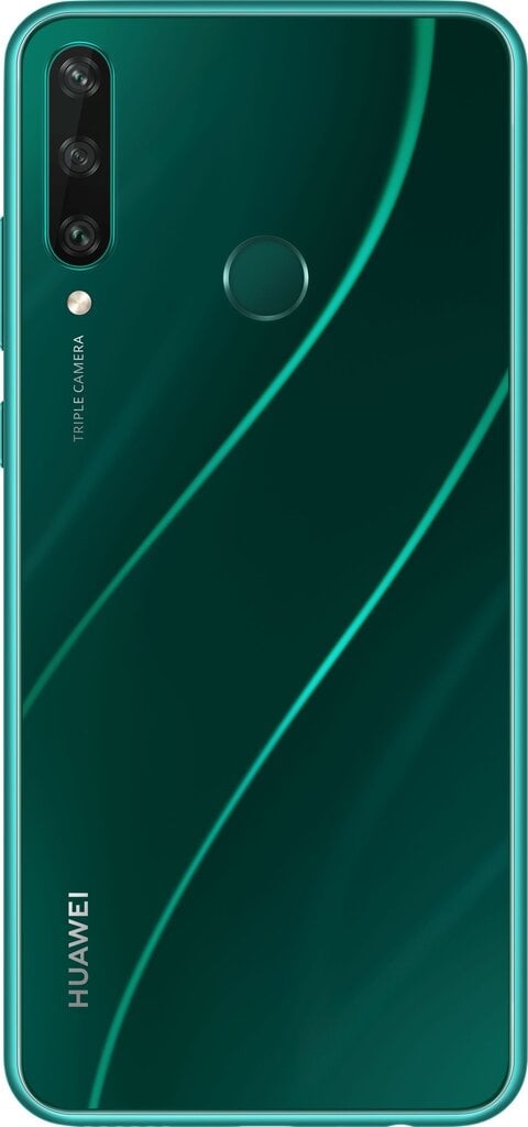 Huawei Y6P älypuhelin 64GB, EMERALD GREEN hinta ja tiedot | Matkapuhelimet | hobbyhall.fi