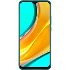 Xiaomi Redmi 9 älypuhelin 64GB - Ocean Green MZB9705EU hinta ja tiedot | Matkapuhelimet | hobbyhall.fi