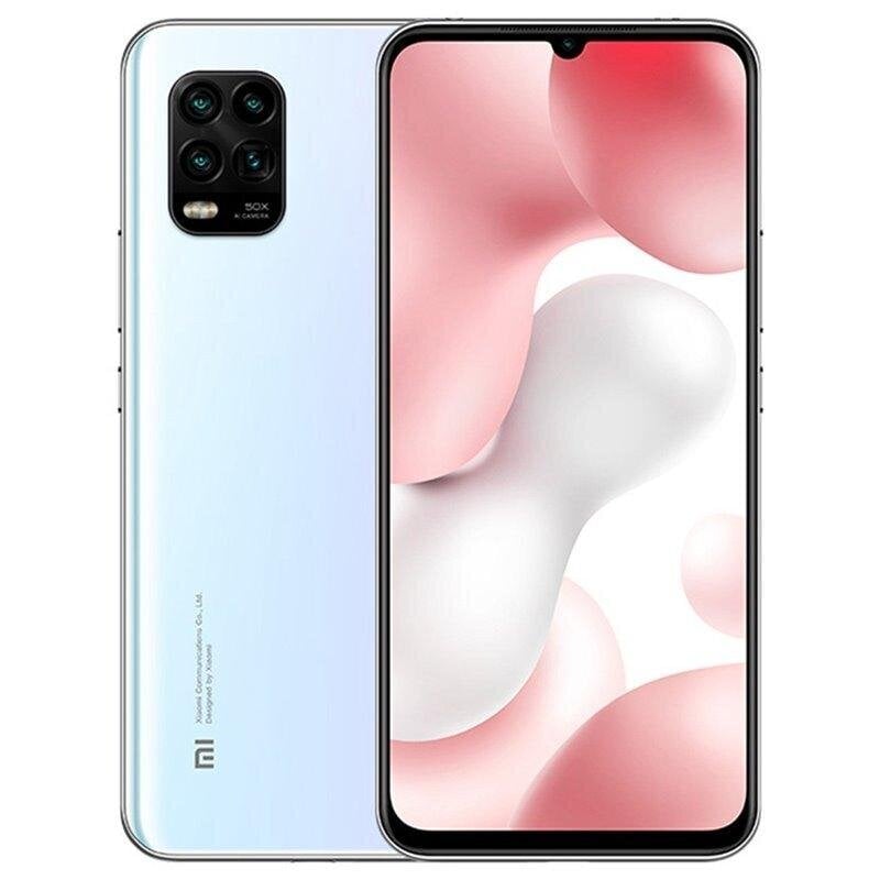 Xiaomi MI 10 LITE 5G älypuhelin 128GB, WHITE MZB9318EU hinta ja tiedot | Matkapuhelimet | hobbyhall.fi