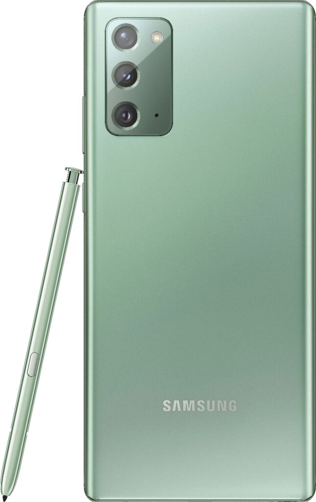 Samsung Galaxy Note 20 5G 8/128GB älypuhelin - Mystic Green hinta ja tiedot | Matkapuhelimet | hobbyhall.fi