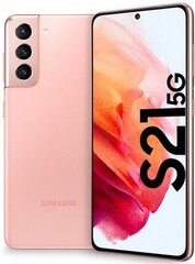 Samsung Galaxy S21, 128GB, Dual SIM, Phantom Pink hinta ja tiedot | Matkapuhelimet | hobbyhall.fi