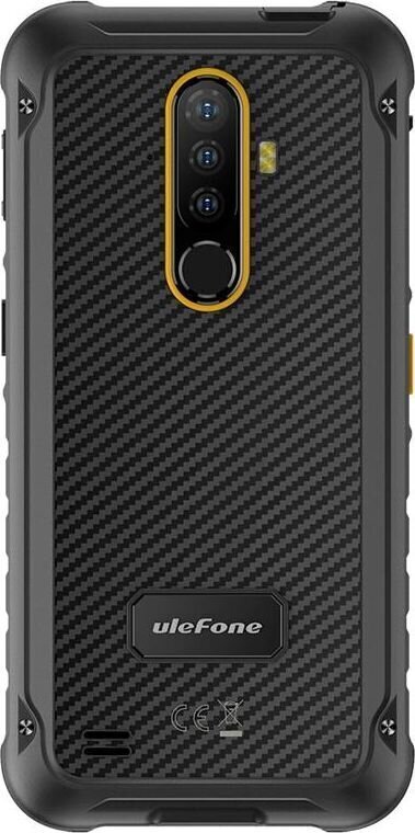 Ulefone Armor X8, 64 GB, Dual SIM, Black and Orange hinta ja tiedot | Matkapuhelimet | hobbyhall.fi