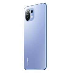 Xiaomi Mi 11 Lite, 128GB, Dual SIM, Bubblegum Blue hinta ja tiedot | Matkapuhelimet | hobbyhall.fi