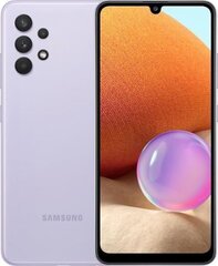 Samsung Galaxy A32 5G, 128 Gt, kaksi SIM-korttia, violetti hinta ja tiedot | Matkapuhelimet | hobbyhall.fi