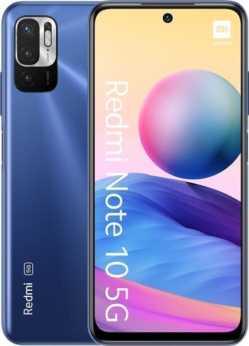 Xiaomi Redmi Note 10 5G, 64GB, Dual SIM, Nighttime Blue hinta ja tiedot | Matkapuhelimet | hobbyhall.fi