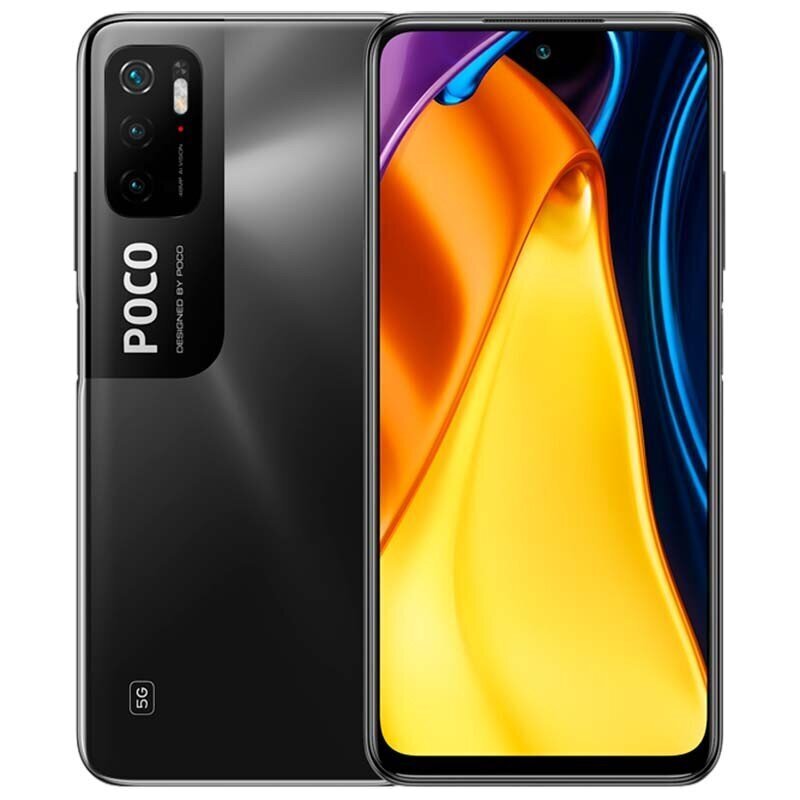 Poco M3 Pro 5G Dual SIM 4/64GB Black MZB095EEU hinta ja tiedot | Matkapuhelimet | hobbyhall.fi