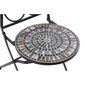 Puutarhatuoli DKD Home Decor Musta Keraminen Monivärinen Rauta (39 x 50 x 93 cm) hinta ja tiedot | Puutarhakalusteet | hobbyhall.fi