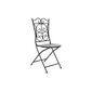 Puutarhatuoli DKD Home Decor Musta Keraminen Monivärinen Rauta (39 x 50 x 93 cm) hinta ja tiedot | Puutarhakalusteet | hobbyhall.fi