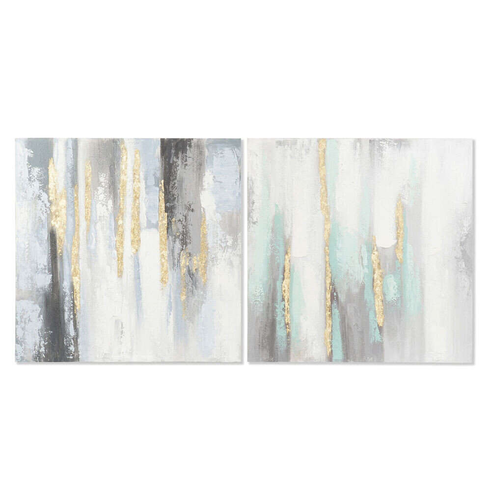 Picture DKD Home Decor Abstract, 80 x 3 x 80 cm, 2 kpl. hinta ja tiedot | Taulut | hobbyhall.fi