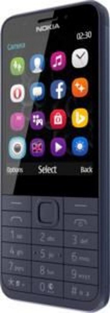 Nokia 230 (16PCML01A01), Dual-SIM, sininen hinta ja tiedot | Matkapuhelimet | hobbyhall.fi