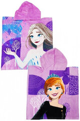 Disney Pyyhe Frozen Pink FR-H-PONCHO-106 hinta ja tiedot | Pyyhkeet | hobbyhall.fi