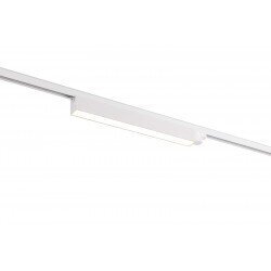 LED-kiskovalo Maxlight Linear Collection 3-vaiheinen valkoinen 66,2cm 18W 4000K S0009 hinta ja tiedot | Kiskovalaisimet ja valokiskot | hobbyhall.fi