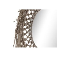 Seinäpeili DKD Home Decor Glass Natural Rope (60 x 4 x 60 cm) hinta ja tiedot | Peilit | hobbyhall.fi