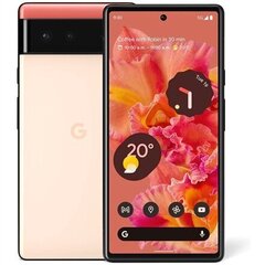 Google Pixel 6 5G 8/128GB, Kinda Coral hinta ja tiedot | Google Puhelimet, älylaitteet ja kamerat | hobbyhall.fi