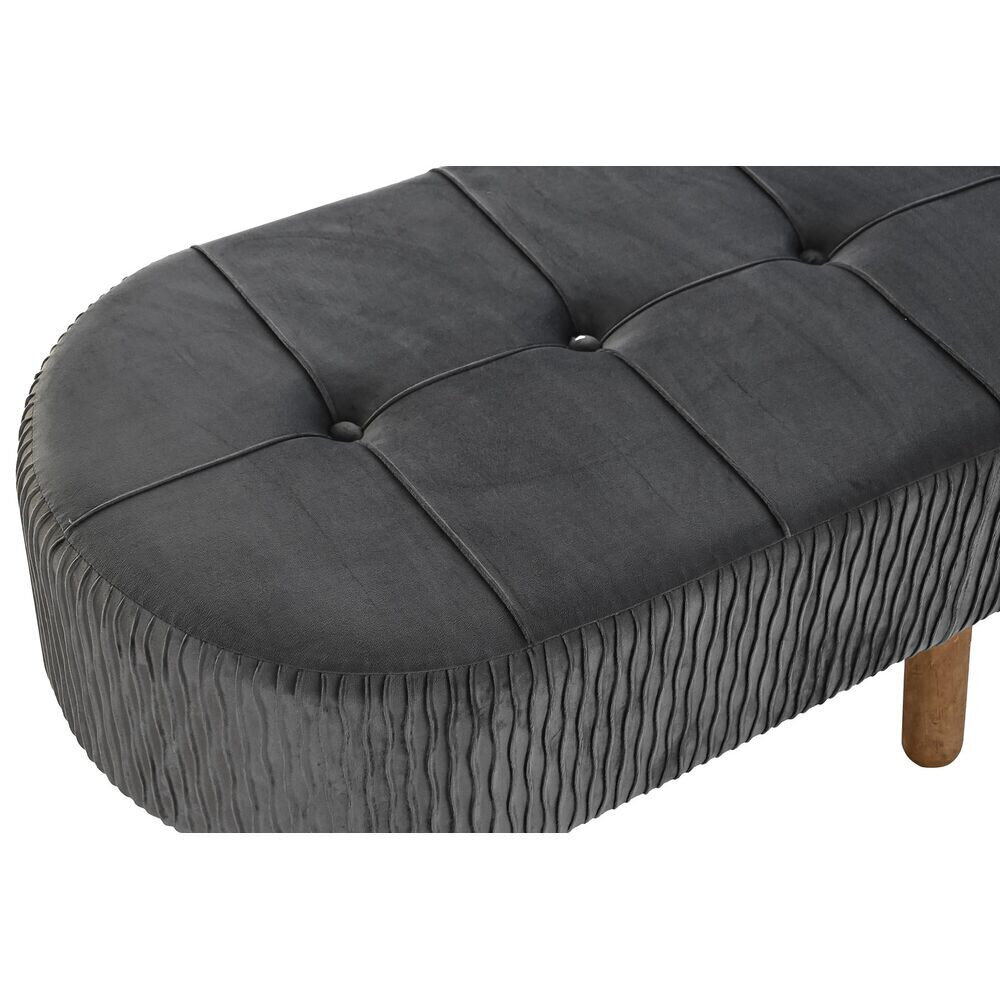 Pouf DKD Home Decor, harmaa hinta ja tiedot | Säkkituolit, rahit ja penkit | hobbyhall.fi