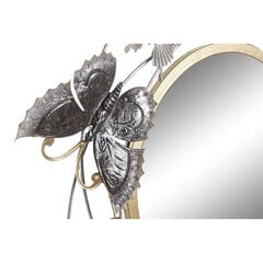 Seinäpeili DKD Home Decor Mirror Gold Metallic Butterflies Mallow (75 x 6,5 x 73 cm) hinta ja tiedot | Peilit | hobbyhall.fi