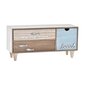 Korurasia DKD Home Decor 34 x 13 x 16 cm Puu Ruskea Turkoosi hinta ja tiedot | Sisustustuotteet | hobbyhall.fi