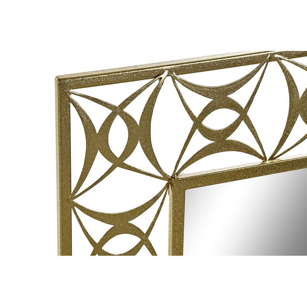 Seinäpeili DKD Home Decor Mirror Gold Metallic (66 x 2 x 91,5 cm) hinta ja tiedot | Peilit | hobbyhall.fi