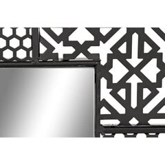 Seinäpeili DKD Home Decor Mirror Black Metal (66 x 1,5 x 92 cm) hinta ja tiedot | Peilit | hobbyhall.fi