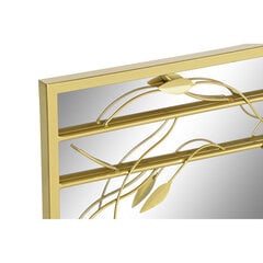 Seinäpeili DKD Home Decor Mirror Gold Metal Plant leaf (60 x 2 x 90 cm) hinta ja tiedot | Peilit | hobbyhall.fi