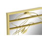 Seinäpeili DKD Home Decor, Mirror Gold Metal Plant leaf, 60 x 2 x 90 cm hinta ja tiedot | Peilit | hobbyhall.fi