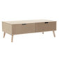 Sivupöytä DKD Home Decor, kuusi/MDF, (120 x 60 x 42,5 cm) hinta ja tiedot | Sohvapöydät | hobbyhall.fi