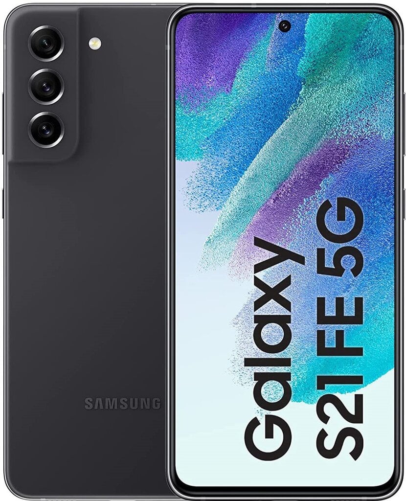 Samsung Galaxy S21 FE 5G 6/128GB Graphite Gray SM-G990BZAFEUE hinta ja tiedot | Matkapuhelimet | hobbyhall.fi