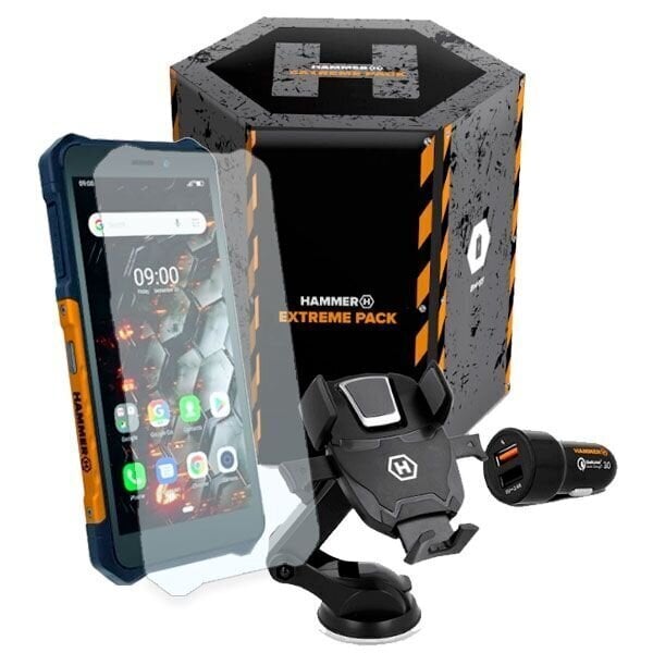MyPhone Hammer Iron 3 Extreme Pack 16GB Dual SIM Orange hinta ja tiedot | Matkapuhelimet | hobbyhall.fi