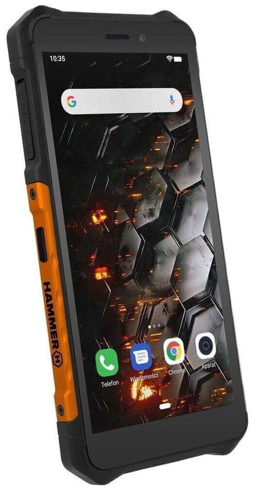 MyPhone Hammer Iron 3 Extreme Pack 16GB Dual SIM Orange hinta ja tiedot | Matkapuhelimet | hobbyhall.fi