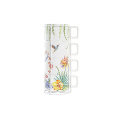 DKD Home Decor kahvimukisarja, 260 ml, 4 kpl. hinta ja tiedot | Lasit, mukit ja kannut | hobbyhall.fi