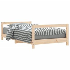 vidaXL Lasten sängynrunko 80x160 cm täysi mänty hinta ja tiedot | Lastensängyt | hobbyhall.fi