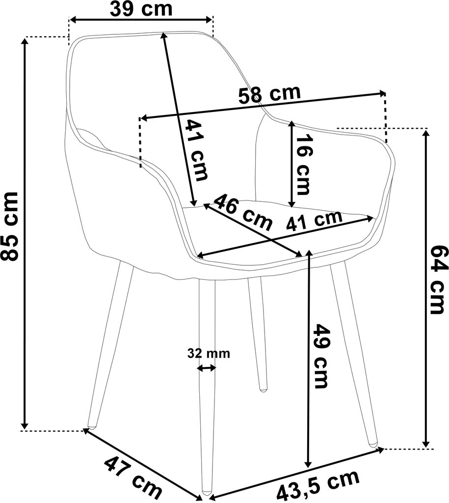 [s_product_name_fi] hinta ja tiedot | Ruokapöydän tuolit | hobbyhall.fi