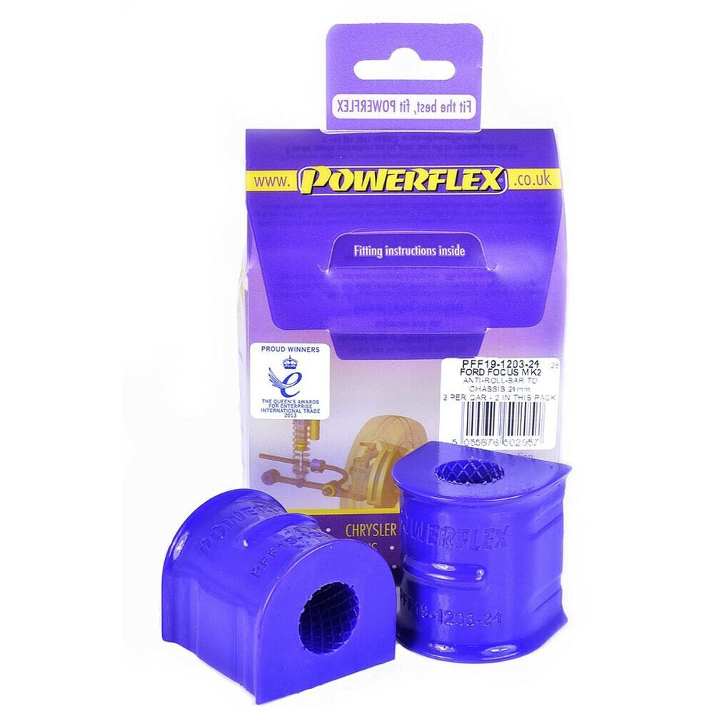 Silentblock Powerflex PFF19-1203-24, 2 kpl, 24 mm hinta ja tiedot | Lisätarvikkeet autoiluun | hobbyhall.fi