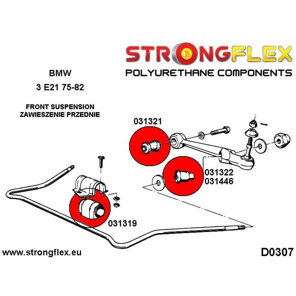 Etuulkoholkki Strongflex 031446A 2kpl 42mm hinta ja tiedot | Lisätarvikkeet autoiluun | hobbyhall.fi