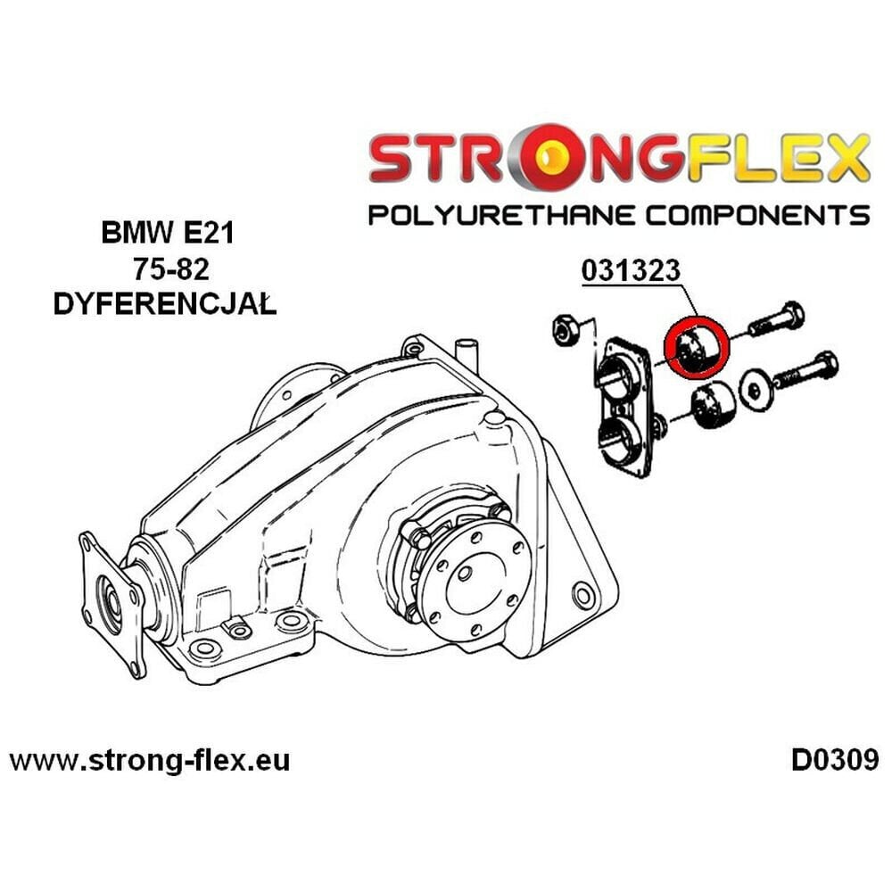 Taka-asennusholkki Strongflex 031323A, 2 kpl. hinta ja tiedot | Lisätarvikkeet autoiluun | hobbyhall.fi